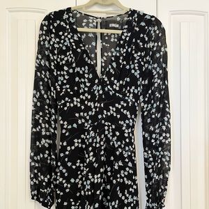 Reformation Jade dress in bluebell print size S